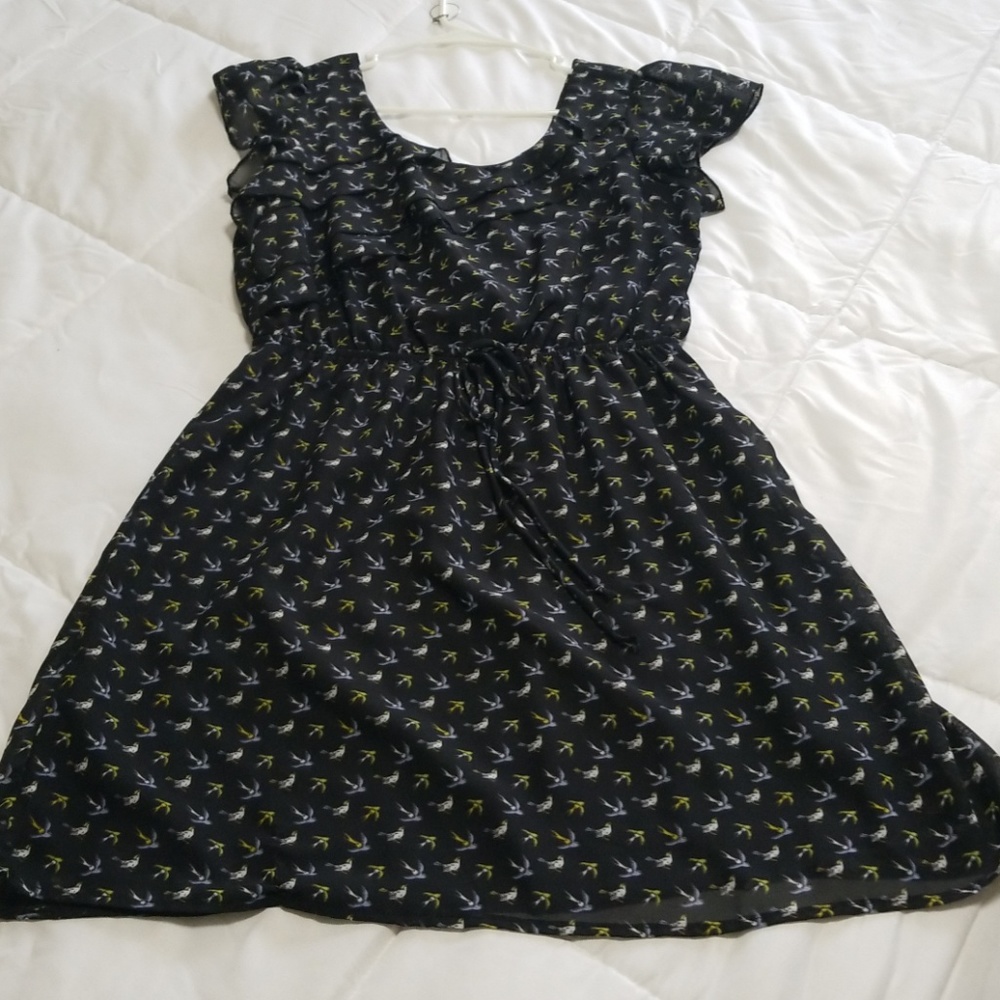 Navy blue sparrow dress